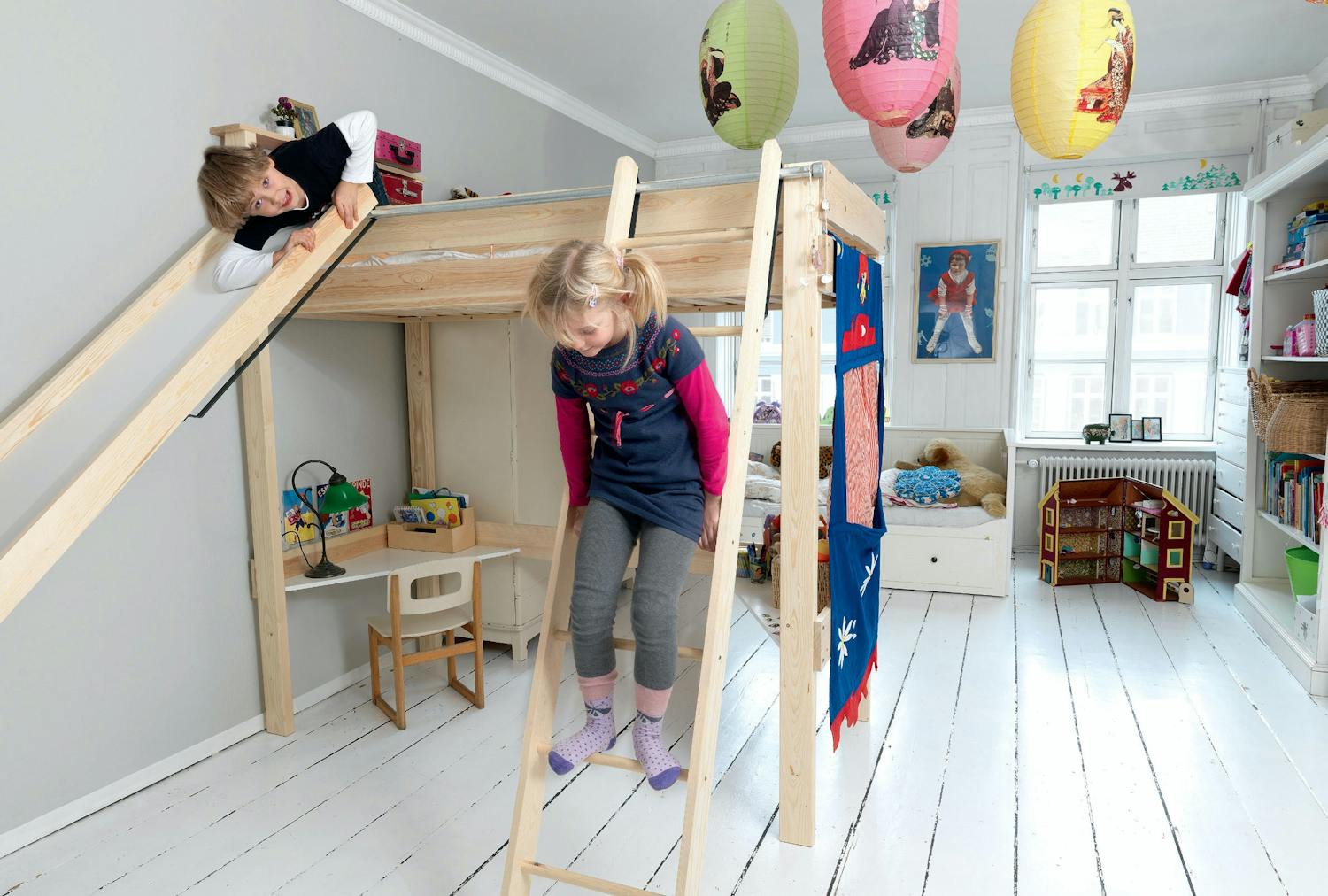 Parvella riittää leikkitilaa